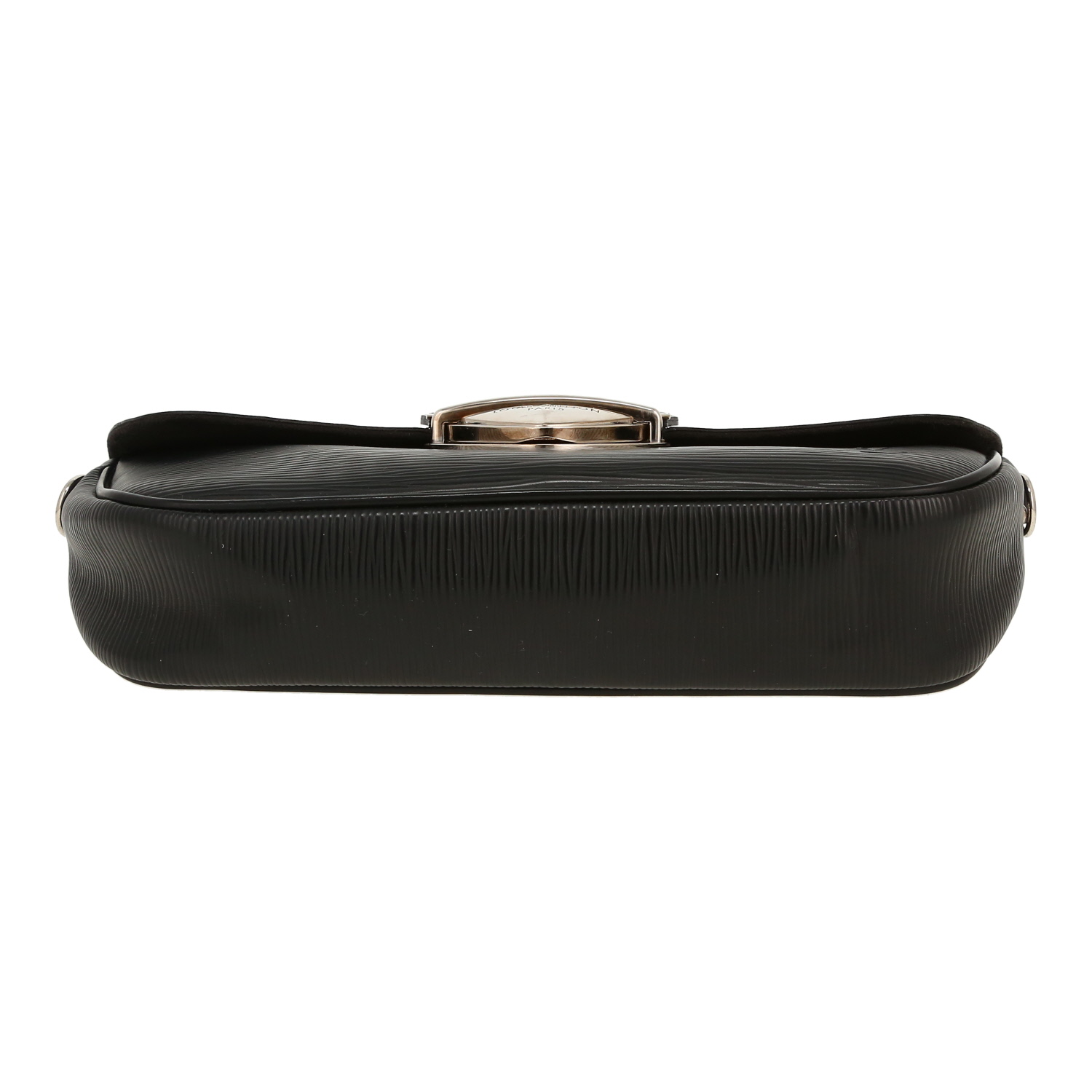 Louis Vuitton  Montaigne Clutch pouch  in black epi leather - Detail D1