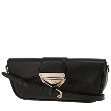 Louis Vuitton  Montaigne Clutch pouch  in black epi leather