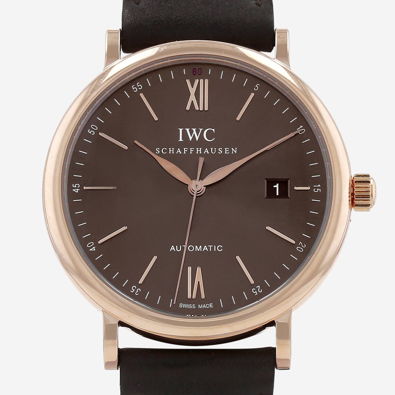 IWC Portofino  in pink gold Ref: Portofino  Circa 2018