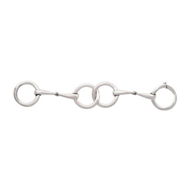Hermès Mors bracelet in silver