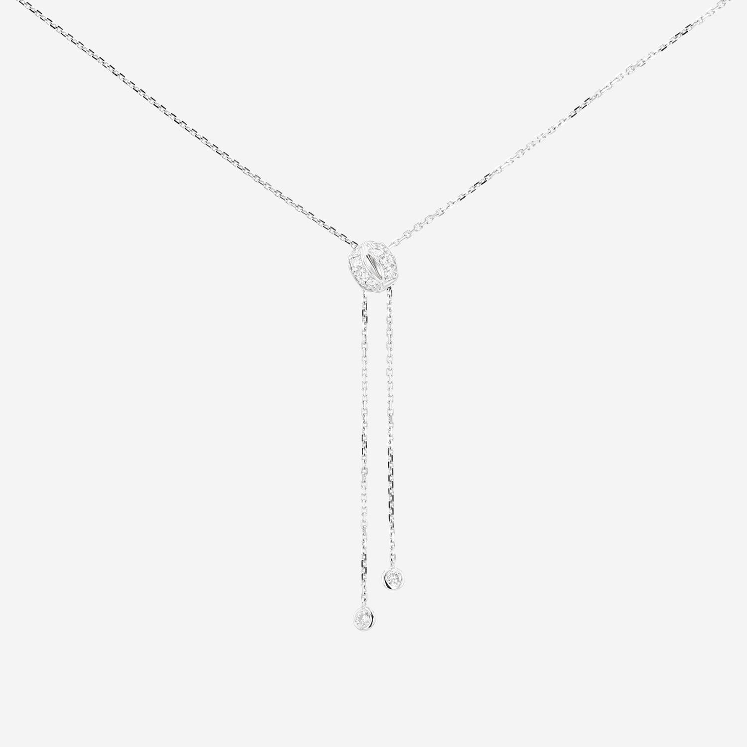Collana Chaumet Liens Séduction in oro bianco e diamanti