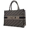 Sac cabas Dior  Book Tote en toile monogram Oblique bleue et beige - 00pp thumbnail
