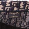 Sac cabas Dior  Book Tote en toile monogram Oblique bleue et beige - Detail D2 thumbnail