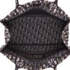 Sac cabas Dior  Book Tote en toile monogram Oblique bleue et beige - Detail D3 thumbnail
