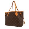 Louis Vuitton  Neverfull small model  shopping bag  in brown monogram canvas  and natural leather - 00pp thumbnail