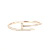 Bracelet Cartier Juste un clou en or rose et diamants, taille 15 - 360 thumbnail