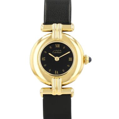 Montre Cartier Must Colisée en vermeil Ref: Cartier - 590002  Vers 1990