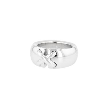 Bague Chaumet Lien moyen modèle en or blanc