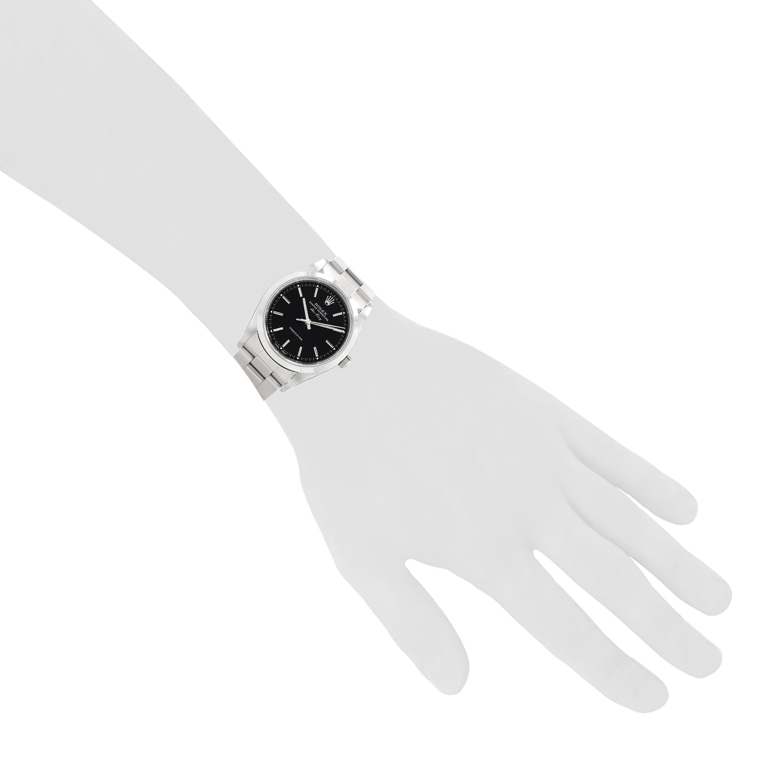 Montre Rolex Air King en acier Ref: Rolex - 14000  Vers 1998 - Detail D1