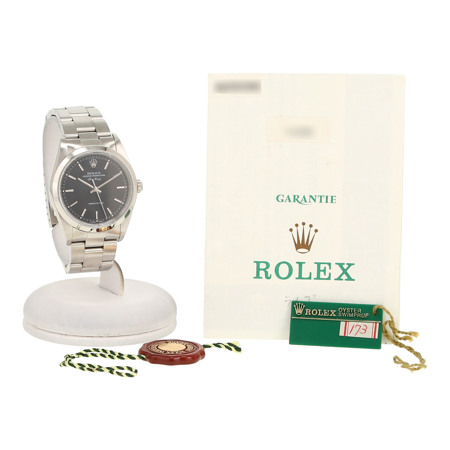 Rolex Air King  in stainless steel Ref: Rolex - 14000  Circa 1998 - Detail D2