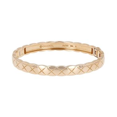 Bracelet Chanel Coco Crush en or beige