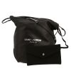 Sac à main Saint Laurent  Teddy Pochon en cuir noir - 00pp thumbnail