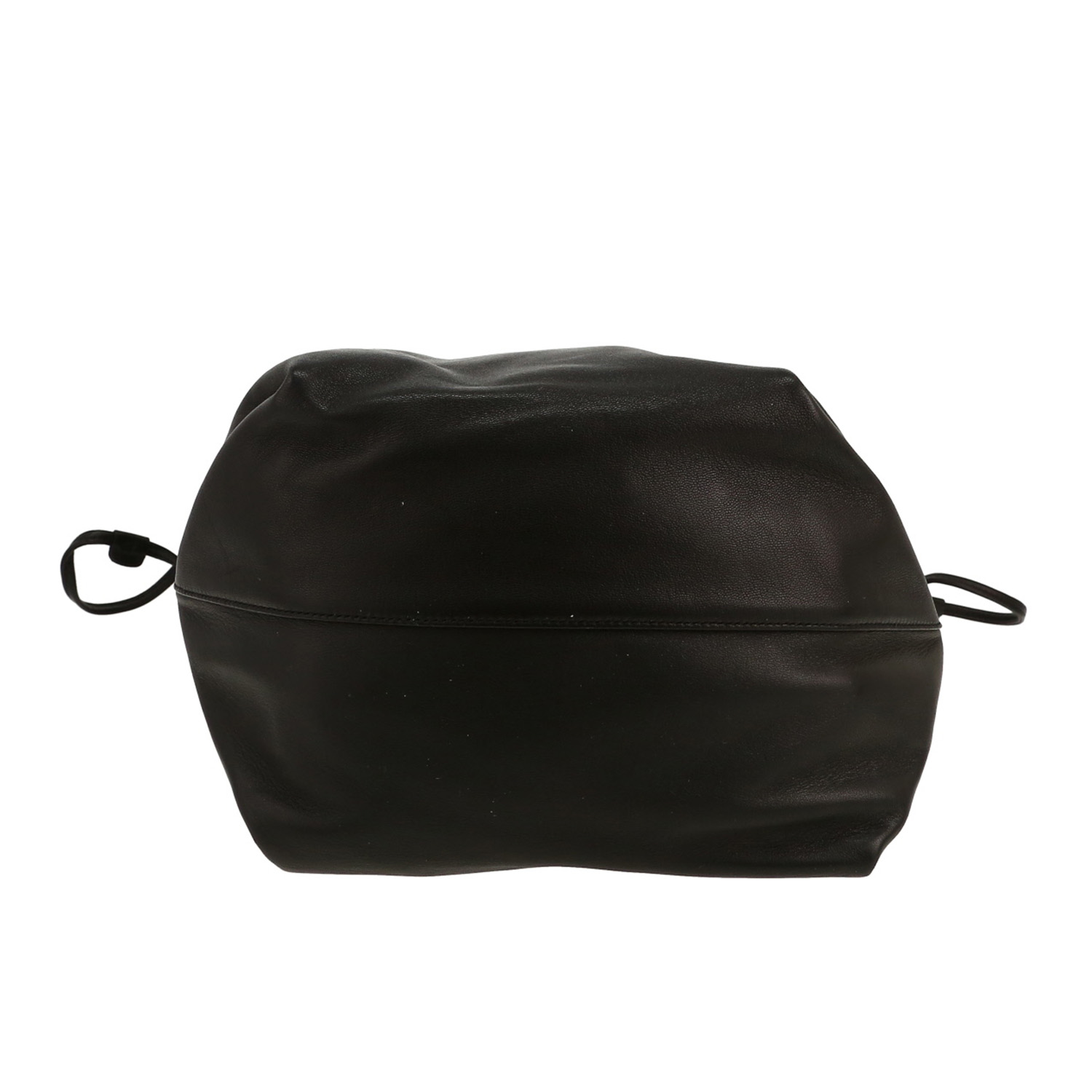 Saint Laurent  Teddy Pochon handbag  in black leather - Detail D1