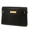 Bolso de mano Saint Laurent  Manhattan en cuero negro - Detail D4 thumbnail