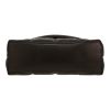 Sac bandoulière Saint Laurent  Loulou Puffer grand modèle  en cuir matelassé chevrons noir - Detail D1 thumbnail