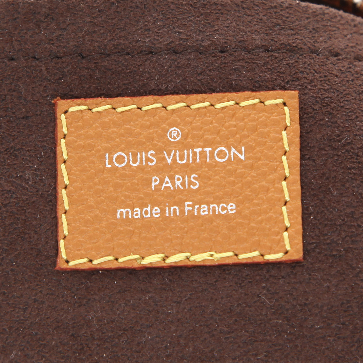 Borsa da spalla o a mano Louis Vuitton  Marelle in pelle Epi gold e pelle - Detail D2