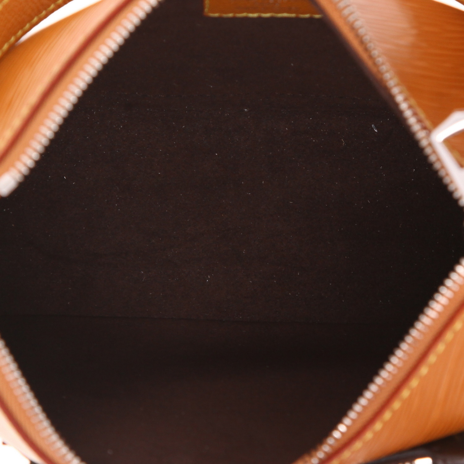 Sac porté épaule ou main Louis Vuitton  Marelle en cuir épi gold et cuir - Detail D3