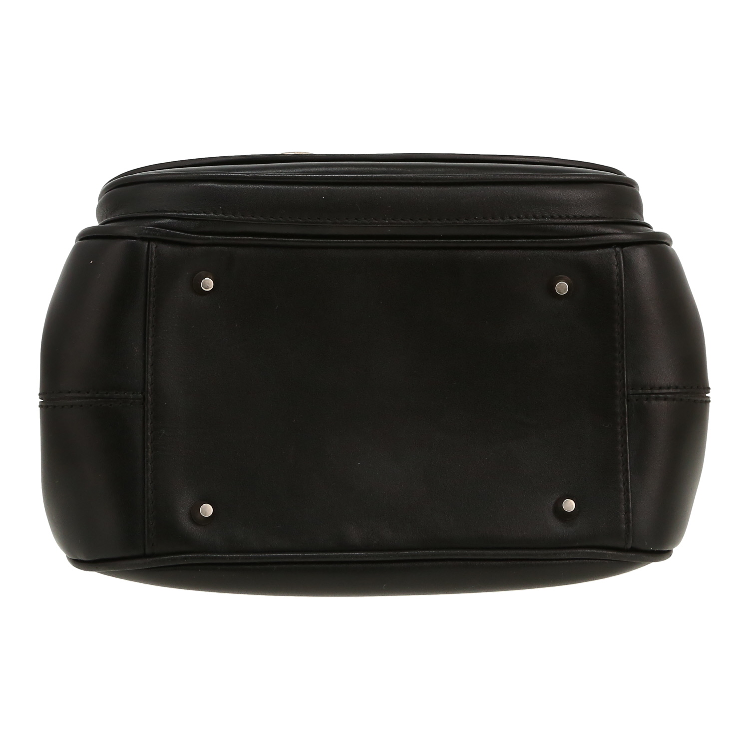 Sac à main Dior  Détective petit modèle  en cuir noir - Detail D1