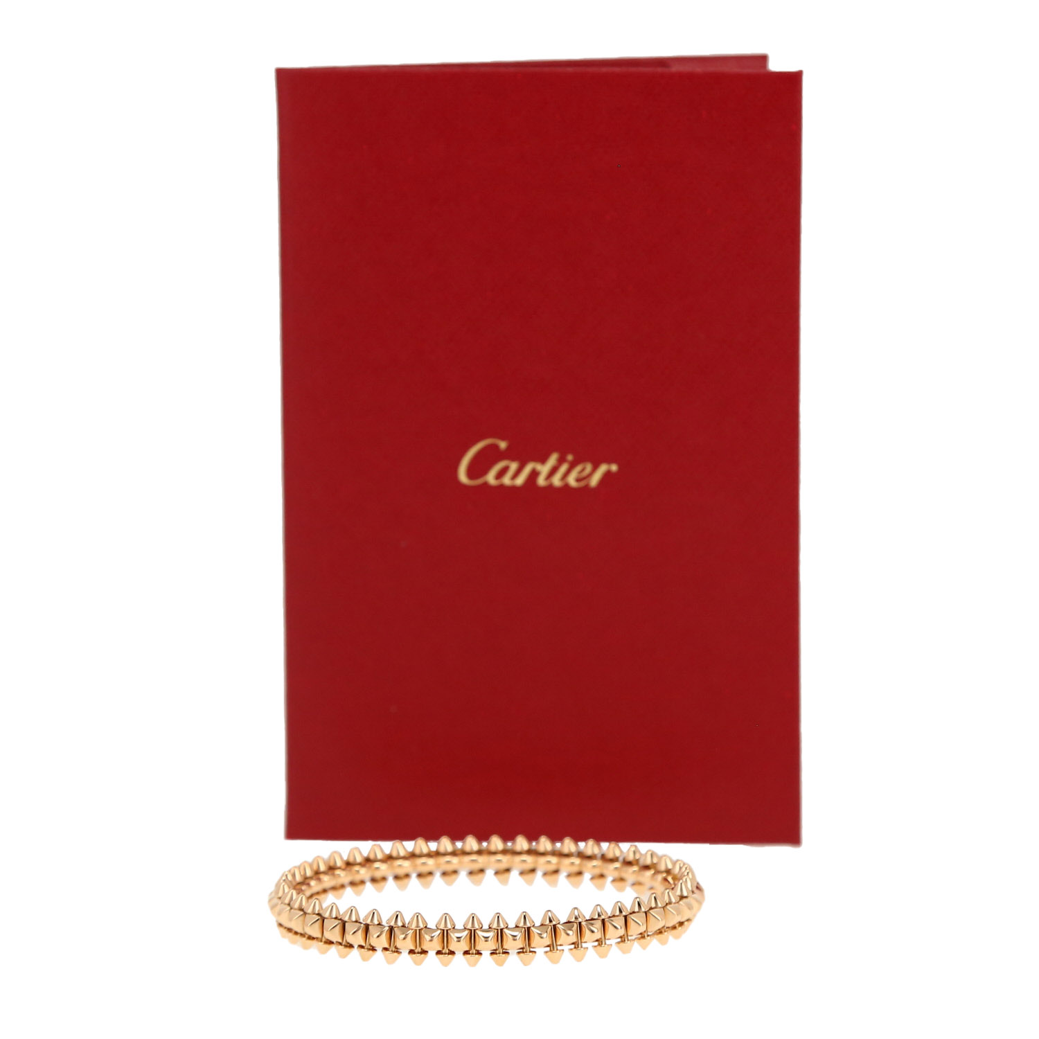 Bracelet Cartier Clash De Cartier moyen modèle en or rose - Detail D2