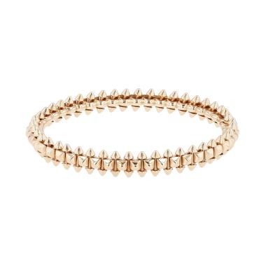 Brazalete Cartier Clash De Cartier modelo mediano de oro rosa