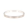 Cartier Love 4 diamants bracelet in white gold and diamonds, size 17 - 360 thumbnail