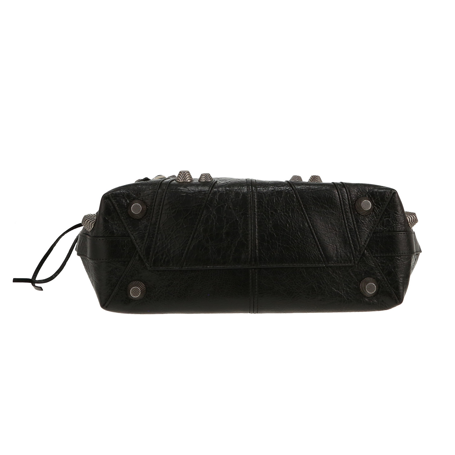 Sac cabas Balenciaga  Cagole Carry All en cuir noir - Detail D1