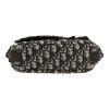 Dior  Saddle Messenger shoulder bag  in blue and grey monogram canvas Oblique  and black leather - Detail D1 thumbnail