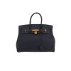 Sac à main Hermès  Birkin 35 cm en cuir togo bleu-marine - 360 thumbnail