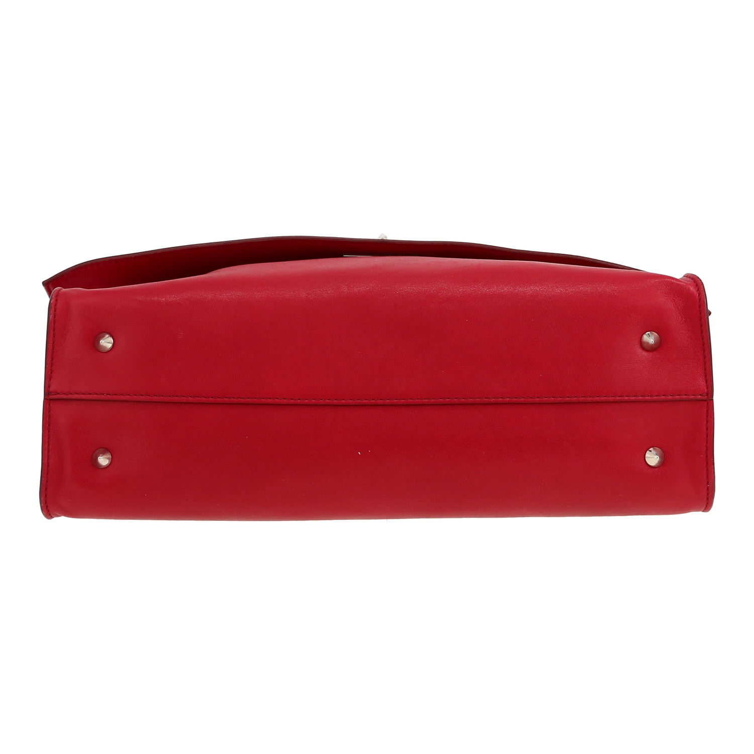 Givenchy  Shark handbag  in red leather - Detail D1