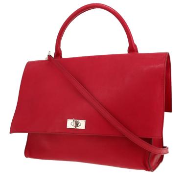Sac à main Givenchy  Shark en cuir rouge