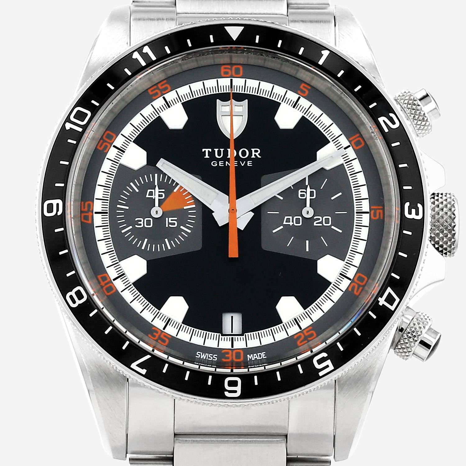 Orologio Tudor Tudor Héritage Chrono in acciaio Ref: Tudor - 70330  Circa 2010