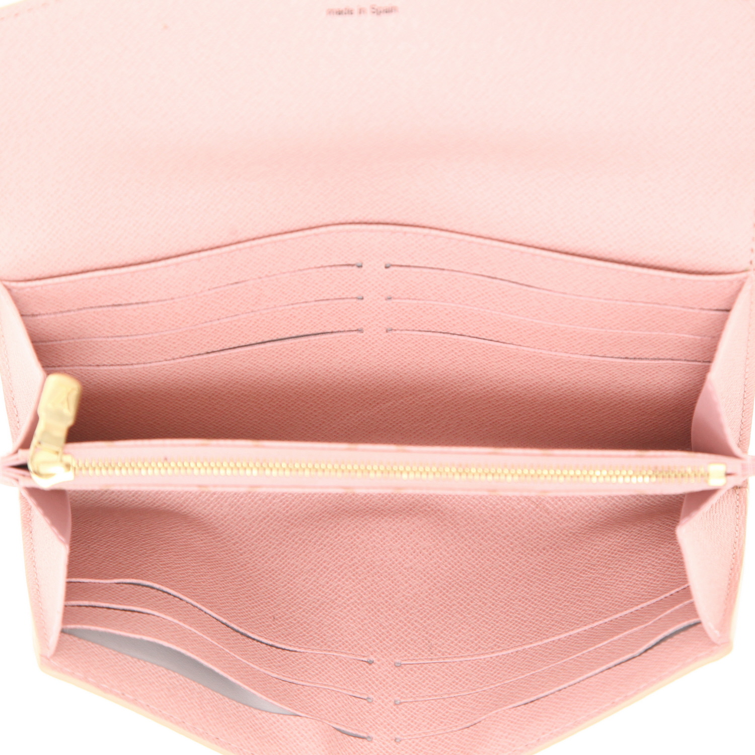 Bolso bandolera Louis Vuitton  Pallas en lona a cuadros revestida azul celeste - Detail D3