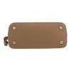 Borsa a tracolla Balenciaga  Ville Top Handle in pelle martellata color talpa - Detail D1 thumbnail