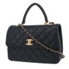 Chanel  Trendy CC handbag  in navy blue quilted leather - 00pp thumbnail