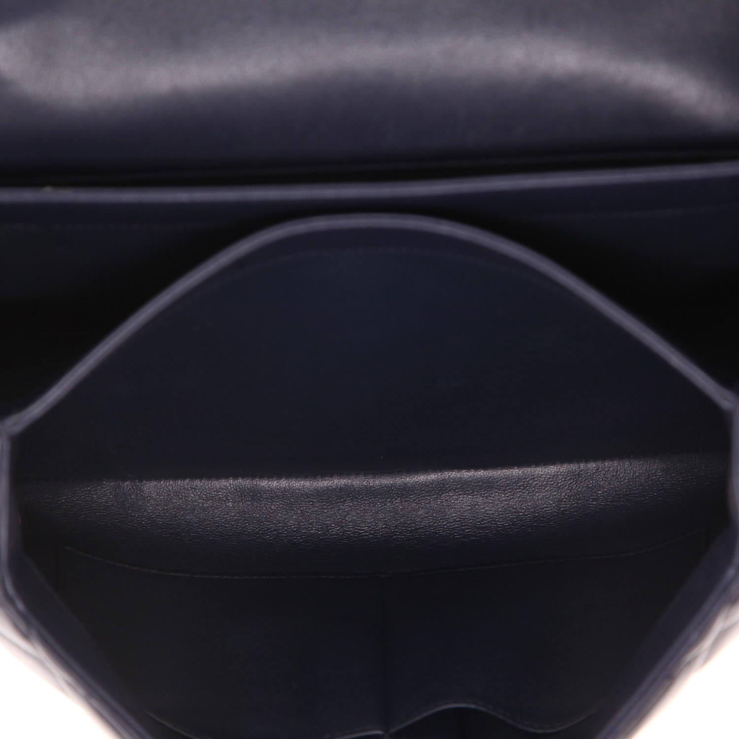 Borsa Chanel  Trendy CC in pelle trapuntata blu marino - Detail D3