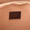 Borsa Louis Vuitton Kensington in tela cerata con motivo a scacchi ebano e pelle marrone - Detail D2 thumbnail