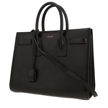 Bolso de mano Saint Laurent  Sac de jour en cuero negro