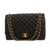 Borsa a tracolla Chanel  Timeless Maxi Jumbo in pelle trapuntata nera - 360 thumbnail