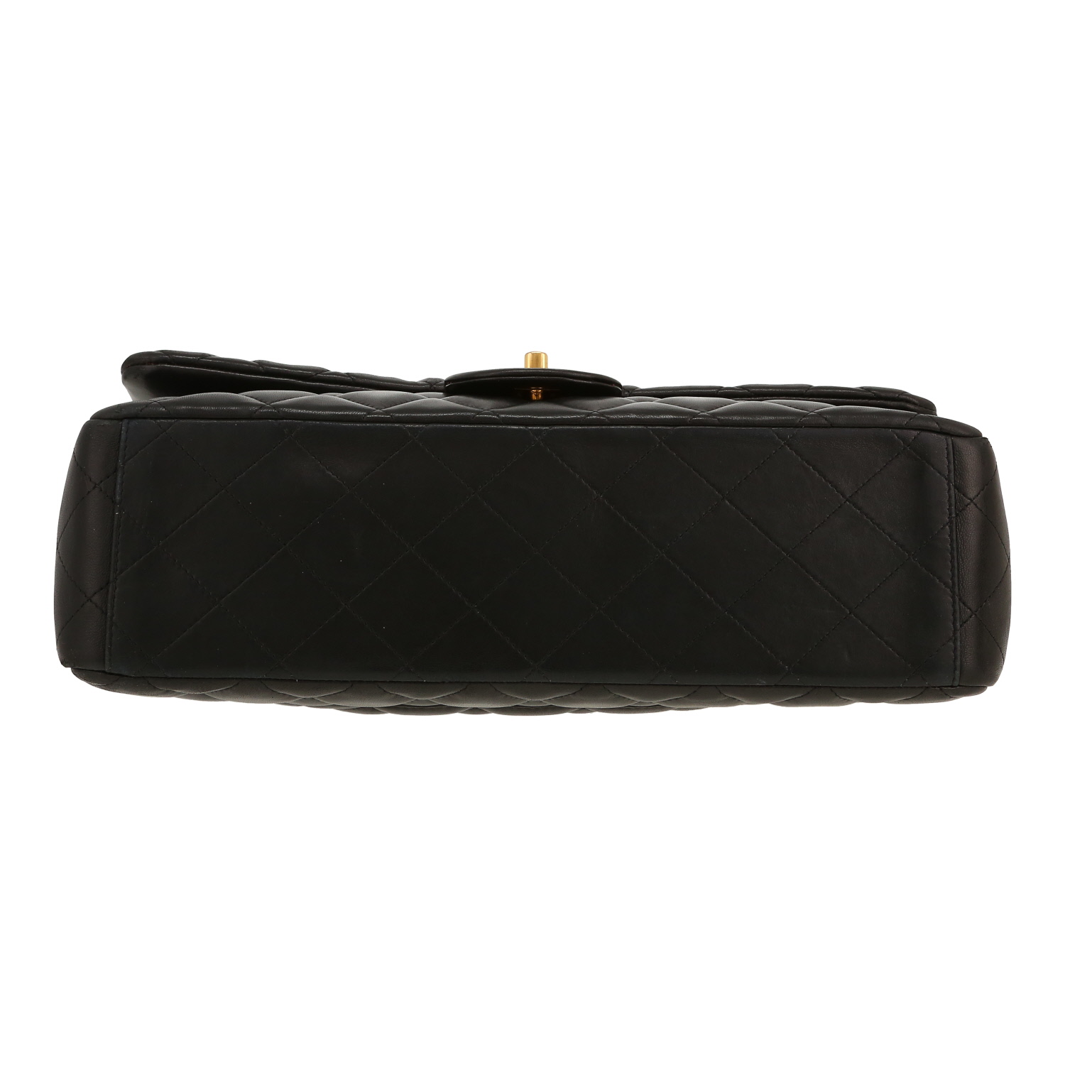 Borsa a tracolla Chanel  Timeless Maxi Jumbo in pelle trapuntata nera - Detail D1