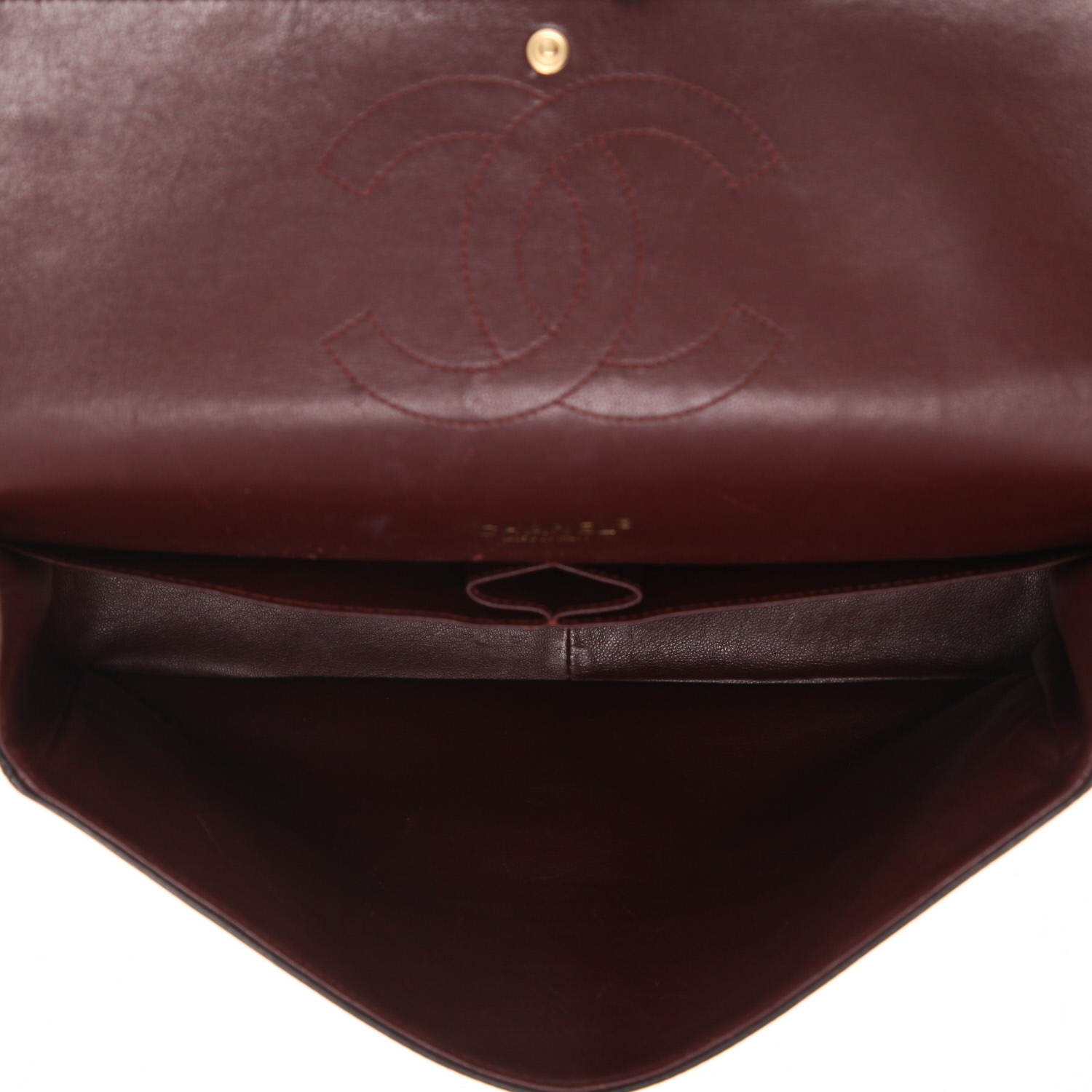 Borsa a tracolla Chanel  Timeless Maxi Jumbo in pelle trapuntata nera - Detail D3