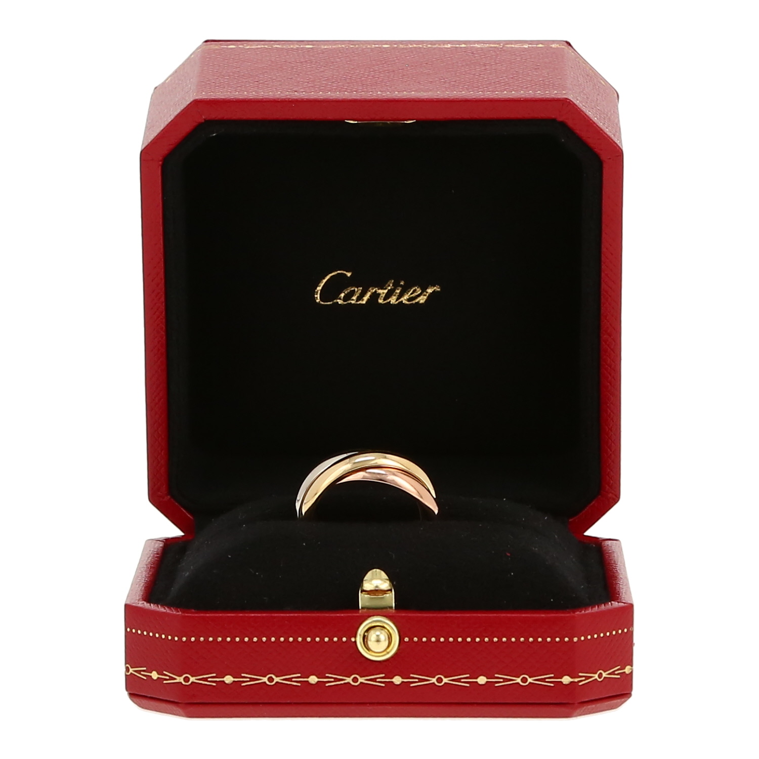 Anello Cartier Trinity Vintage in 3 ori - Detail D2