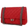 Chanel  2.55 shoulder bag  in red quilted leather - 00pp thumbnail