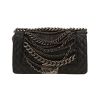 Borsa a tracolla Chanel  Boy in pelle trapuntata nera - 360 thumbnail