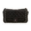 Sac à main Chanel  Timeless en cuir matelassé noir - 360 thumbnail
