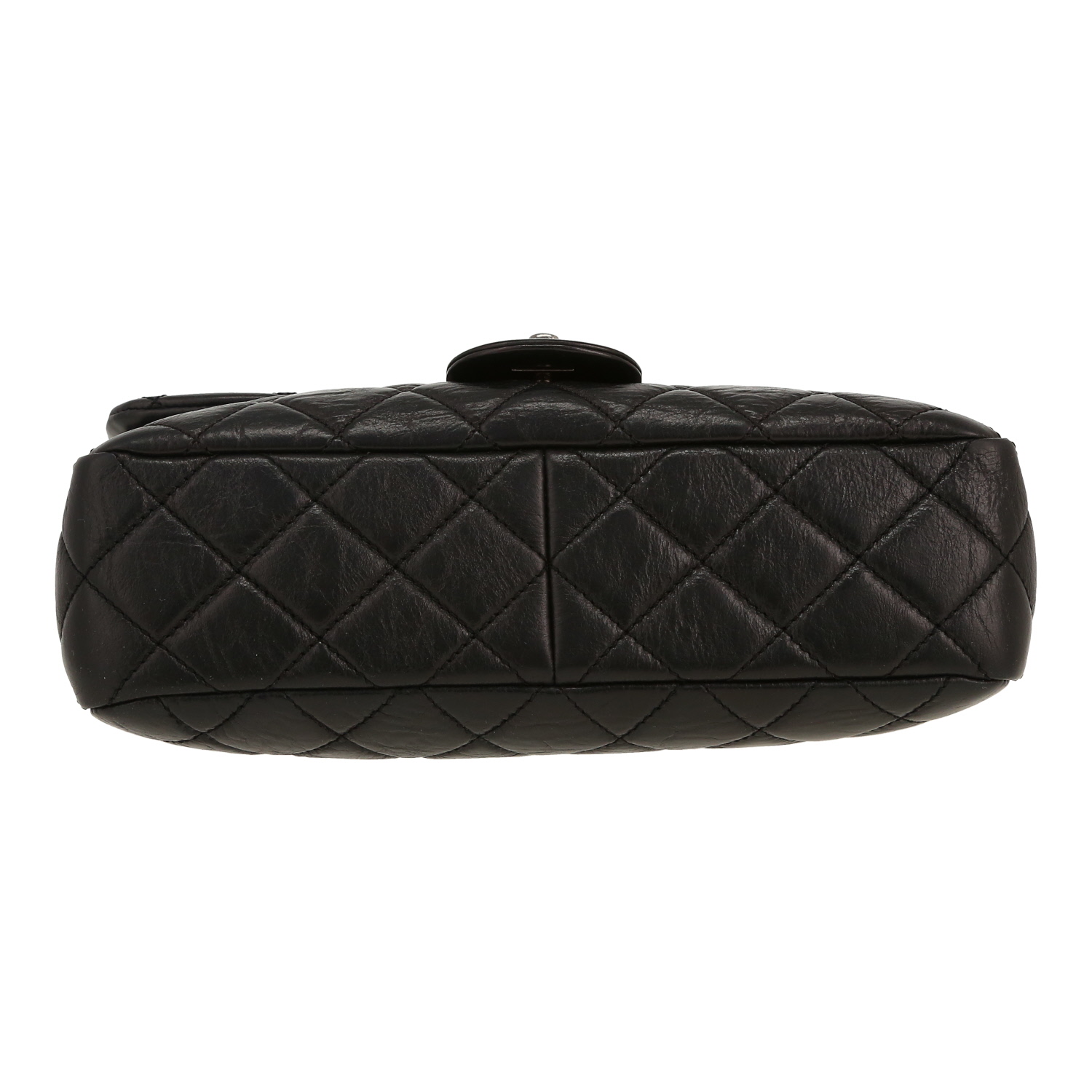 Bolso de mano Chanel  Timeless en cuero acolchado negro - Detail D1