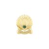 Broche Cartier  en or jaune et émeraude - 00pp thumbnail