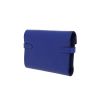 Portefeuille Hermès  Kelly wallet en cuir Mysore bleu - Detail D6 thumbnail