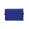Portefeuille Hermès  Kelly wallet en cuir Mysore bleu - Detail D7 thumbnail