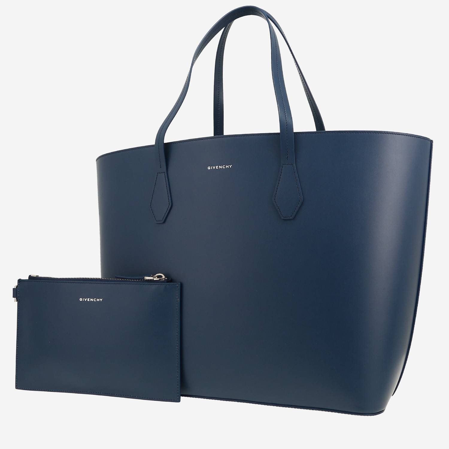 Shopping bag Givenchy   in pelle liscia blu marino