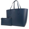 Givenchy   shopping bag  in navy blue smooth leather - 00pp thumbnail